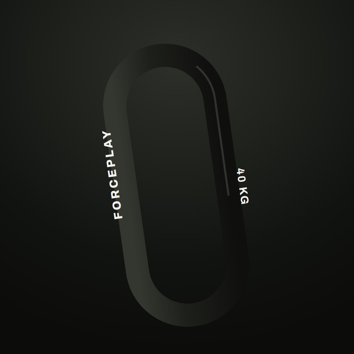 Power Band op een donkere achtergrond